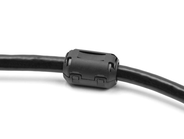 Delock - Ferrittperle - for round cable up to 13 mm - svart (en pakke 2)