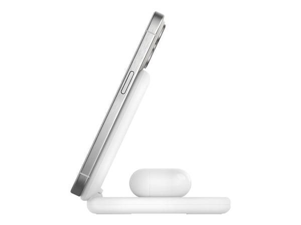 Belkin BoostCharge, Sisätila, USB, Langaton lataaminen, 1,5 m, Valkoinen