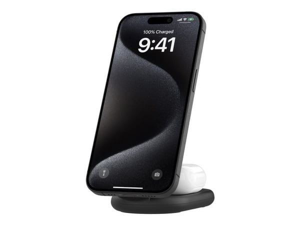 Belkin BoostCharge, Sisätila, USB, Langaton lataaminen, 1,5 m, musta