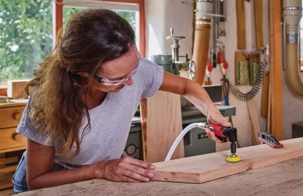 Einhell TC-PA 50 Pneumatisk vinkelsliper 6,3 bar med tilbehør