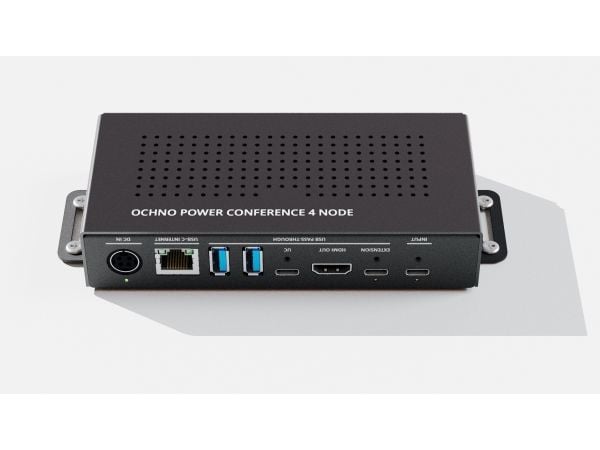 Ochno O-PC-4-NODE, Trådbunden, USB 3.2 Gen 2 (3.1 Gen 2) Typ-C, 100 W, 100 1000 Mbit/s, Svart, 10 Gbit/sek.