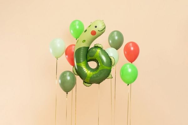 PartyDeco FB163-6, Lekeballong, Folie, Flerfarget, Bilde, Universal, Universal