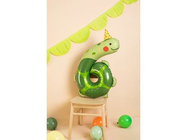PartyDeco FB163-6, Lekeballong, Folie, Flerfarget, Bilde, Universal, Universal