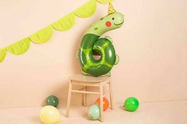 PartyDeco FB163-6, Lekeballong, Folie, Flerfarget, Bilde, Universal, Universal