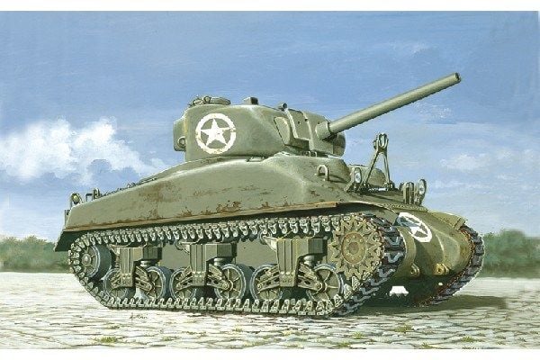 Italeri 7003, 1:72, Monteringssett, Sherman M4A1, Alle kjønn, Plastikk, Second World War