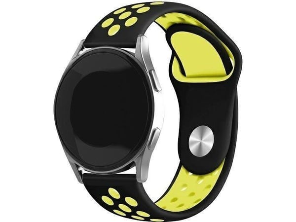 Beline Beline Klokkereim 22mm Sport Silikon svart og gul svart/gul boks