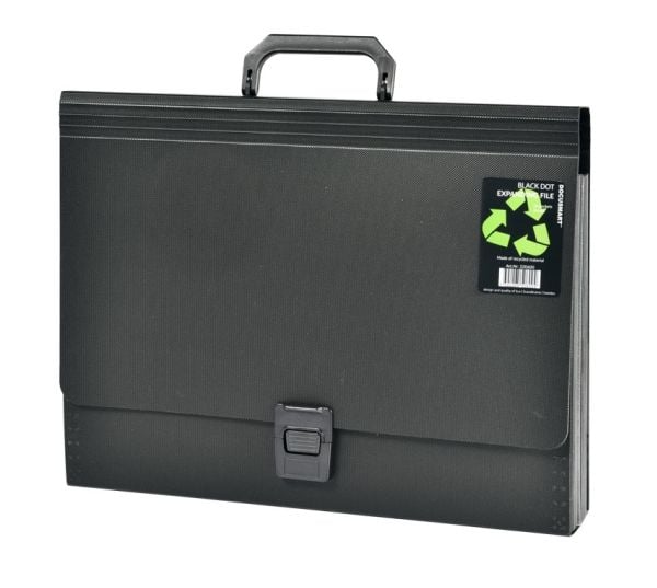 Docusmart Hemarkiv A4 svart PP - med 24 fickor