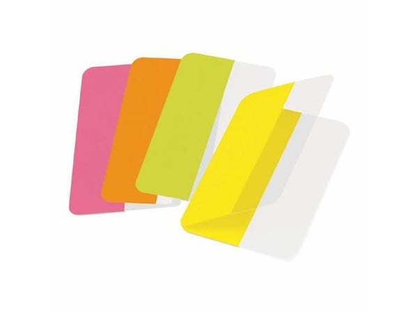Twin Tabs Index Tabs 40x12 Assorterede Farver 24 stk