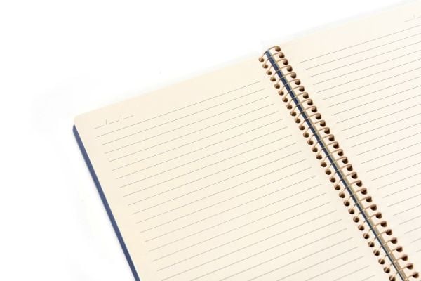 KOZO Notesbog A4 Premium Navy - (6 stk.)