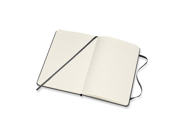 Moleskine Classic, Monokromatisk, Sort, 208 ark, 70 g/m², Linjerte ark, Innbundet (hardcover)