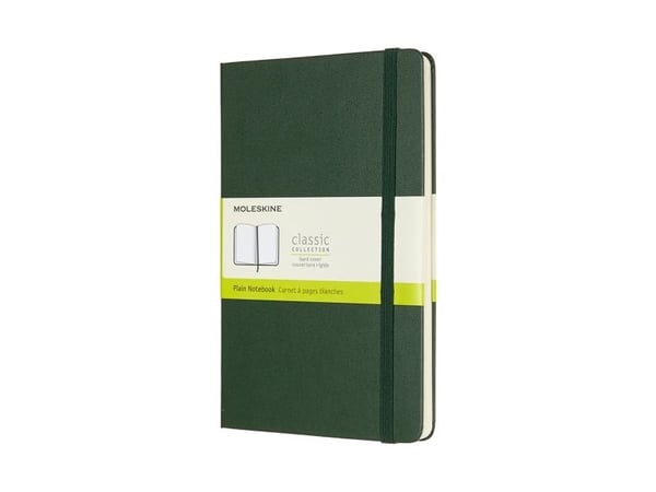 Moleskine Classic, Monokromatisk, Grønn, 240 ark, 70 g/m², Innbundet (hardcover), Universell