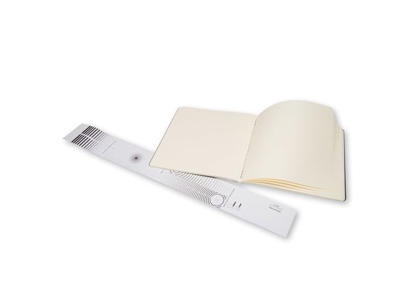 Moleskine Art, monokromatisk, svart, 88 ark, 120 g/m², mykt omslag, Universal