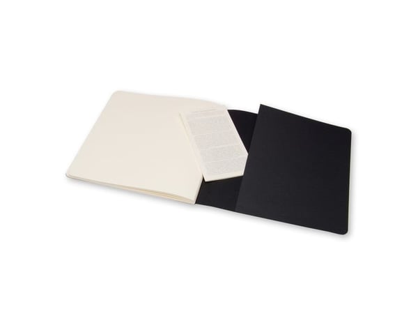 Moleskine Art, monokromatisk, svart, 88 ark, 120 g/m², mykt omslag, Universal
