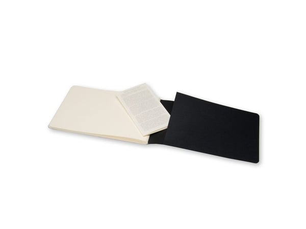 Moleskine Art, monokromatisk, svart, 88 ark, 120 g/m², mykt omslag, Universal