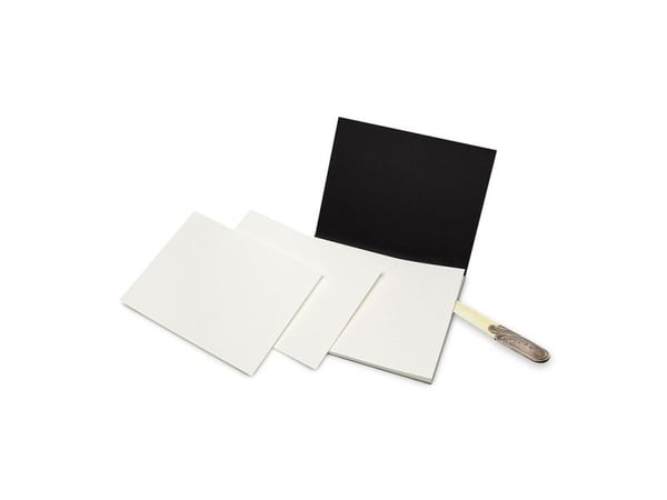 Moleskine Block MOLESKINE Watercolor XL (19x25 cm), 20 sider, svart