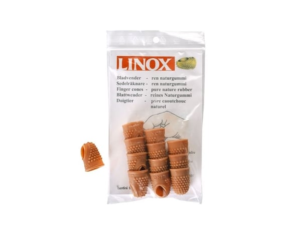 Blädskiftare, Linox 4, naturgummi, Ø: 18 mm, naturfärgad, pack med 12 st