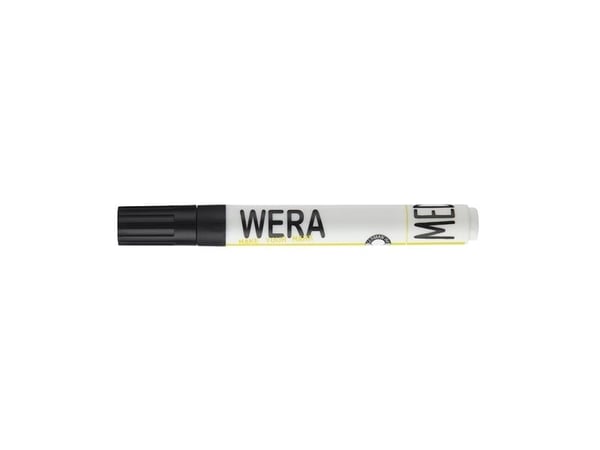 Whiteboardmarker, BNT Wera, 1-4MM Skrå spids, sort, non-permanent - (12 stk.)
