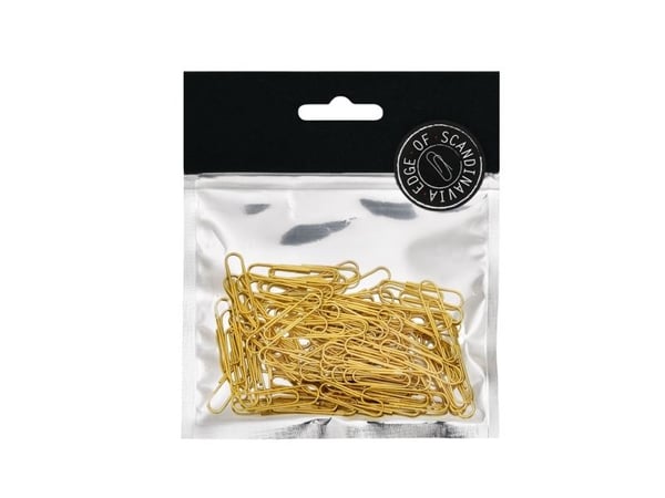 EDGE Clips 75x32mm, kulta145x120x0,5mm 0,0409kg (75kpl) - (75 kpl) - (75 kpl)