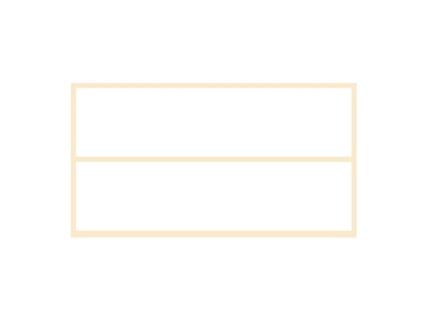 Frankeringsetiket 160x40mm 1000 Pakke