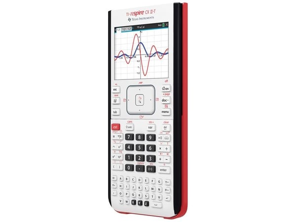 Texas Instruments TI-Nspire CX II-T, Ficka, Grafer, Flash, USB-port, Batteri, Vit