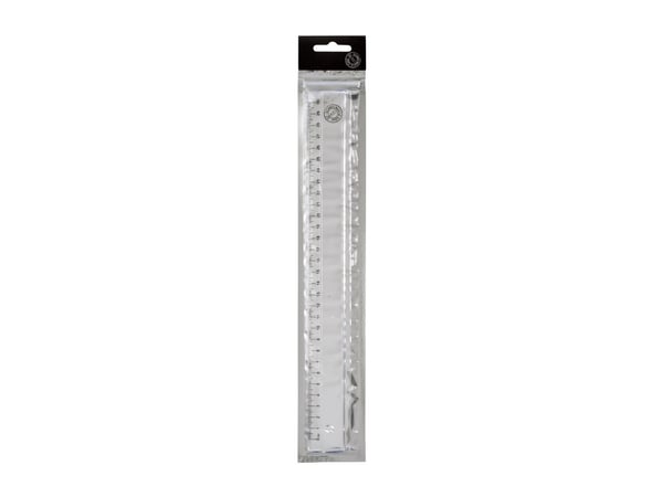 Edge of Scandinavia Lineal 30cm Gennemsigtig - (6 stk.)
