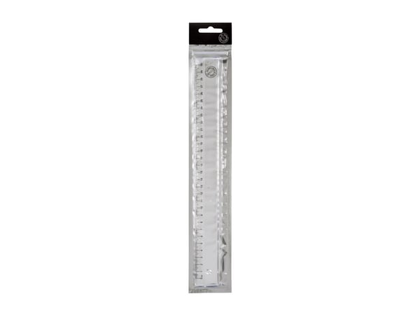 Edge of Scandinavia Lineal 30cm Gennemsigtig - (6 stk.)