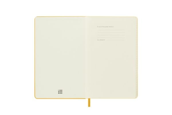 Moleskine Classic Hard 12M Week Note Pocket Orange Gul 2023