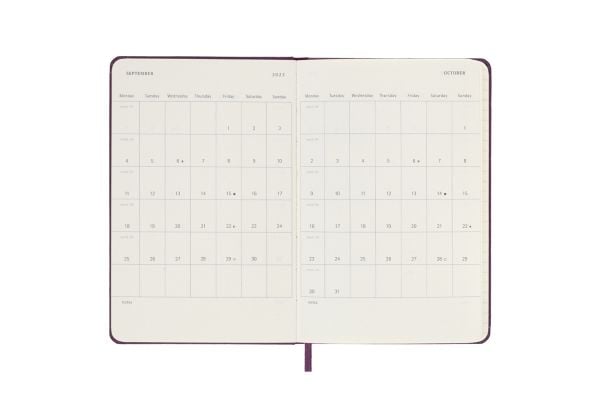 Classic Hard 12M Week Note Pocket Petit Prince Dark Purple 2023