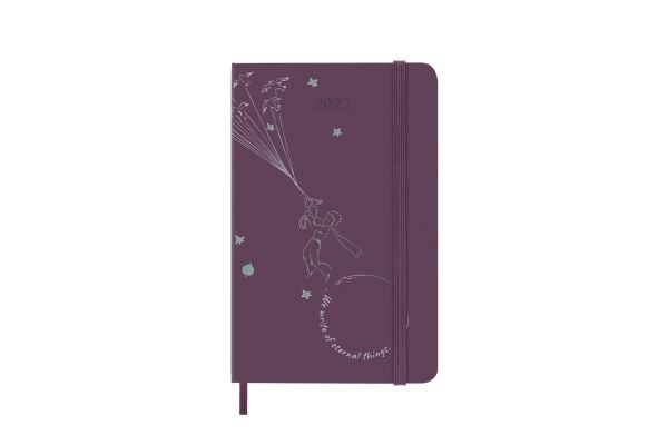 Classic Hard 12M Week Note Pocket Petit Prince Dark Purple 2023