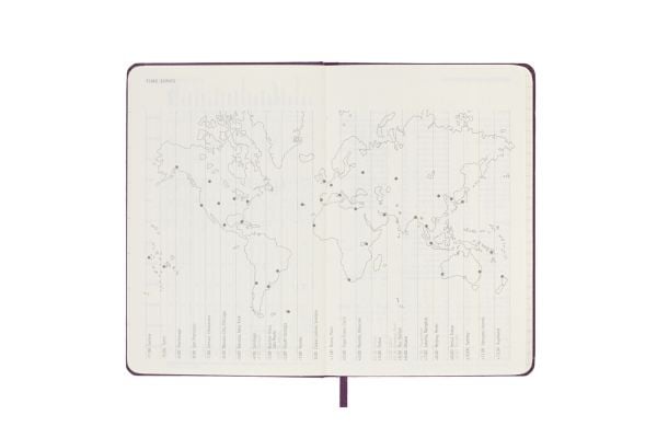 Classic Hard 12M Week Note Pocket Petit Prince Dark Purple 2023