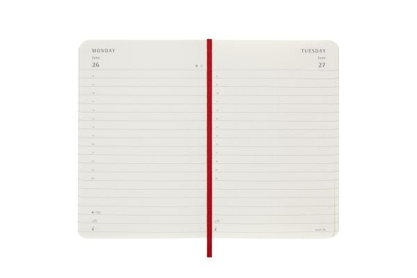 Klassinen pehmeä 12M Daily Pocket Red 2023