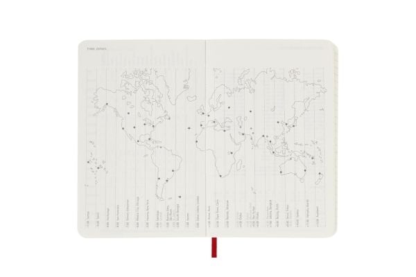 Klassinen pehmeä 12M Daily Pocket Red 2023