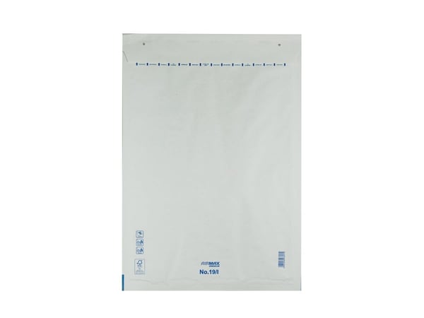 Bobbelkuvert Airmax 19/I W9 320x455 Hvid 50stk