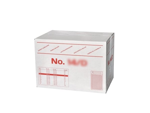 Bobbelkuvert Airmax 14/D W4 200x275 Hvid 100stk
