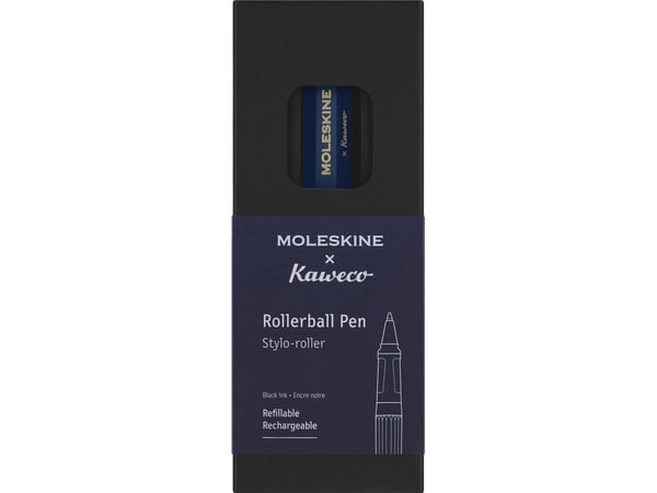 Moleskine KAWECO X MOLESKINE rullakärkikynä, sininen