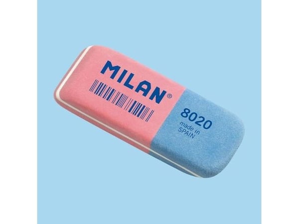 Milan Eraser for blekk og blyant (20szt) MILAN