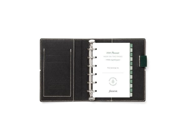 Filofax Eco Essential Systemkalender Pocket Askegrå