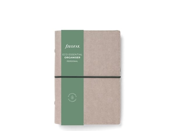 Filofax Eco Essential Personal systemkalendrar askgrå