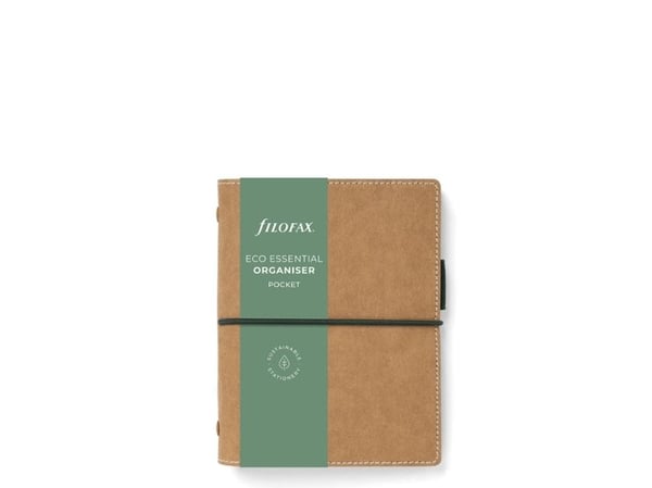 Filofax Eco Essential Pocket Systemkalender Gylden Egk