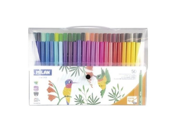 MILAN Fiberpenne 5mm 50 Farver