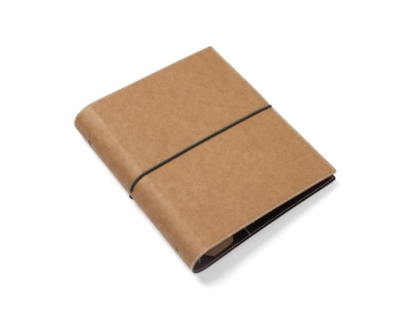Filofax Eco Essential systemkalender A5 guldfärgad