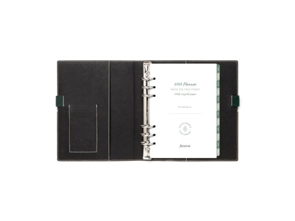 Filofax Eco Essential systemkalender A5 guldfärgad