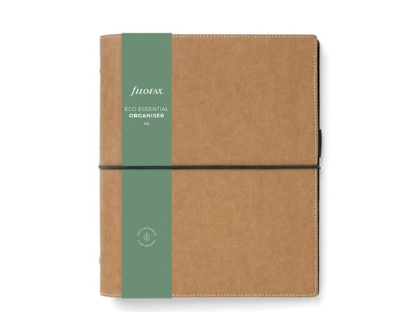 Filofax Eco Essential systemkalender A5 guldfärgad