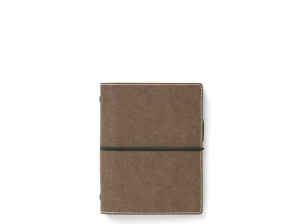 Filofax Eco Essential Pocket Systemkalender Mørk Valnød