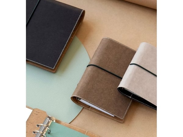 Filofax Eco Essential Pocket systemkalender mörk valnöt