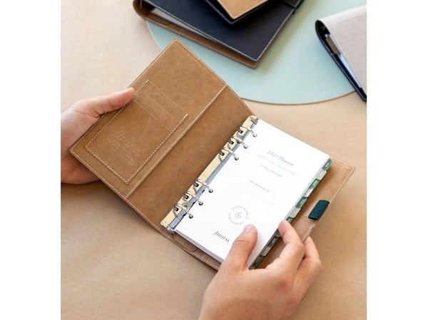 Filofax Eco Essential Personal Systemkalender Ibenholt