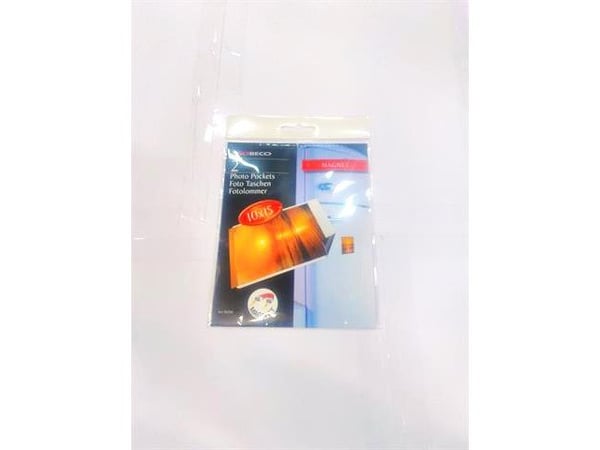 Magneettinen tasku valokuva 100x150 valkoinen 2 Pack
