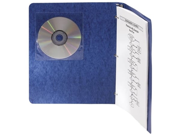 Fellowes - Lagringsmediekonvolutt - kapasitet: 1 CD - gjennomsiktig (en pakke 5)
