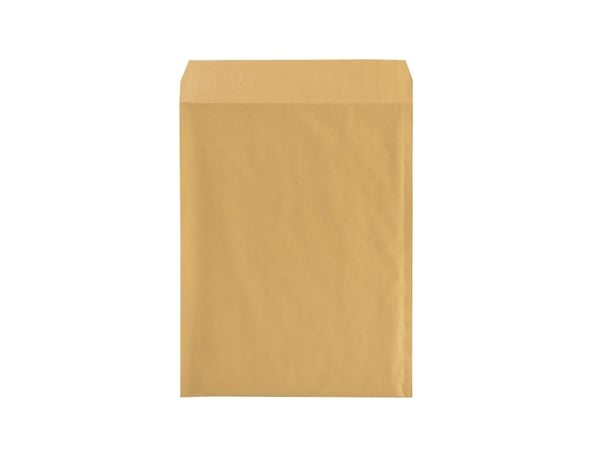 Kuplapussi Ecomax 140x225mm ruskea nro 12/B sisäpuoli 115x215mm 200kpl/pakkaus