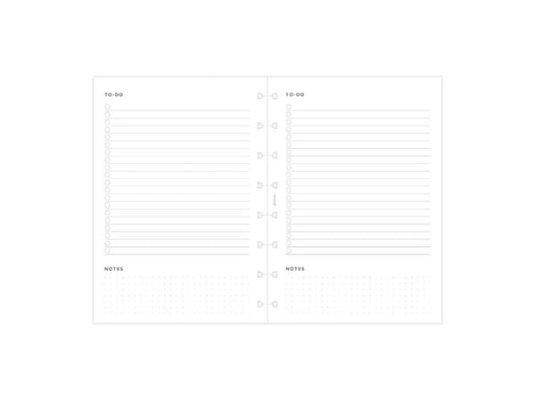 Filofax To-Do Notesbog Refill A5
